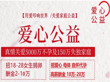 合肥捐卵助孕生子 爱心志愿者招募